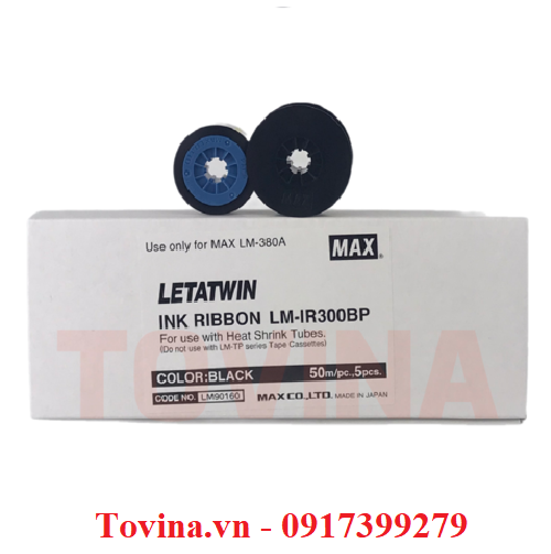 LM-IR300BP Mực Đen In Ống Co Nhiệt
