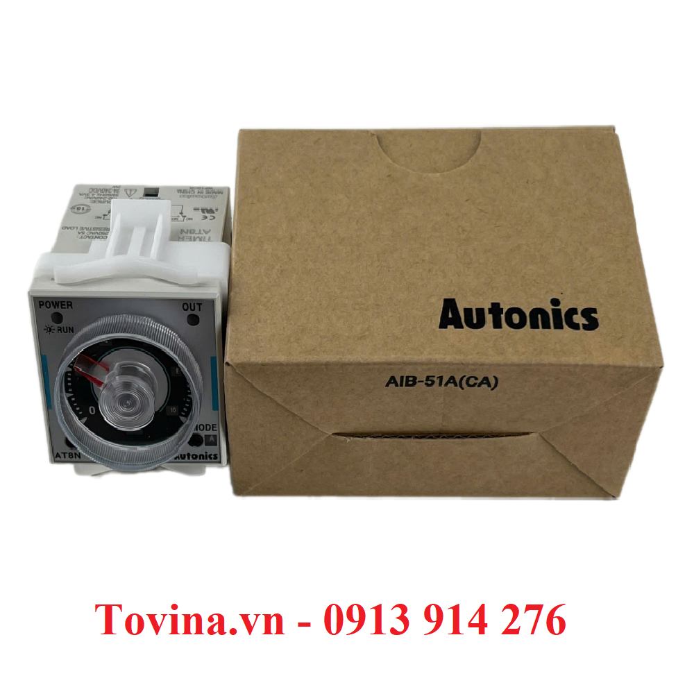 AT8N Autonics Multifunction Timer, 8-Pin Round