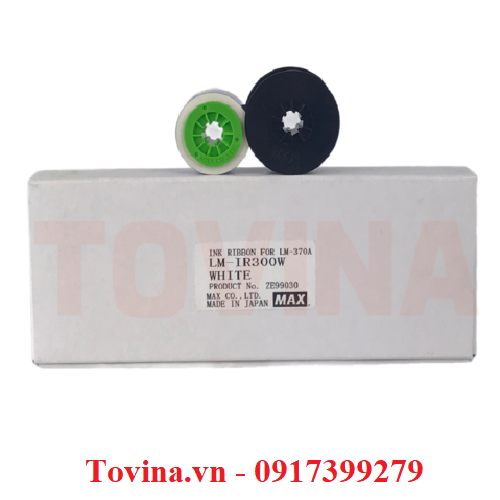 Mực trắng MAX LM-IR300W 12mm × 32m cho LM-380, LM-390