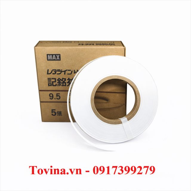 Marker strip LM-KM495 khổ 9,5 mm × 25 m – đánh dấu cầu đấu (MAX)