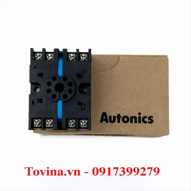 Đế cắm 8 chân Autonics PS-08 cho timer, bộ đếm, relay