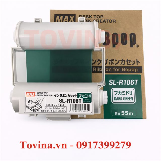 Mực xanh lá đậm SL-R106T (120mm, 55m)