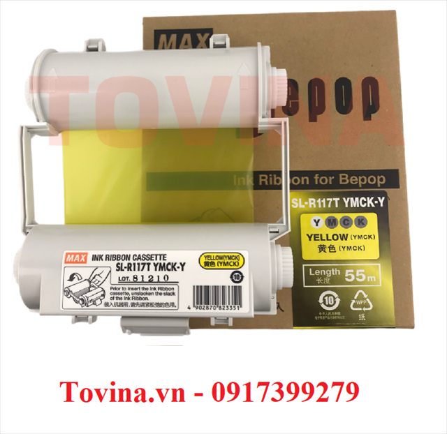 Mực màu vàng SL-R117T YMCK-Y (120mm, 55m)