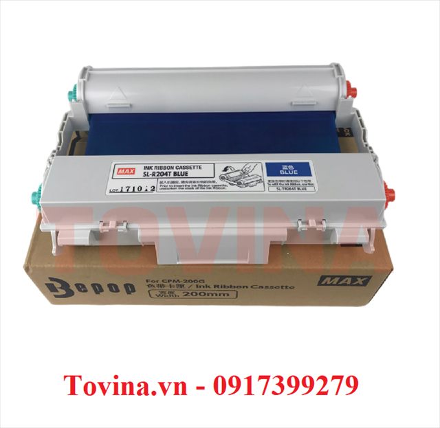 Mực xanh dương SL-R204T 212mm × 50m cho MAX CPM-200