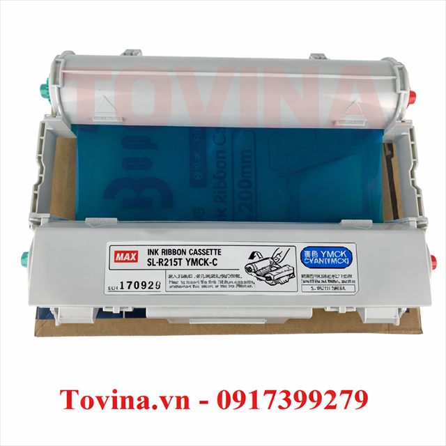 Mực xanh lơ SL-R215T 212mm × 50m cho MAX CPM-200
