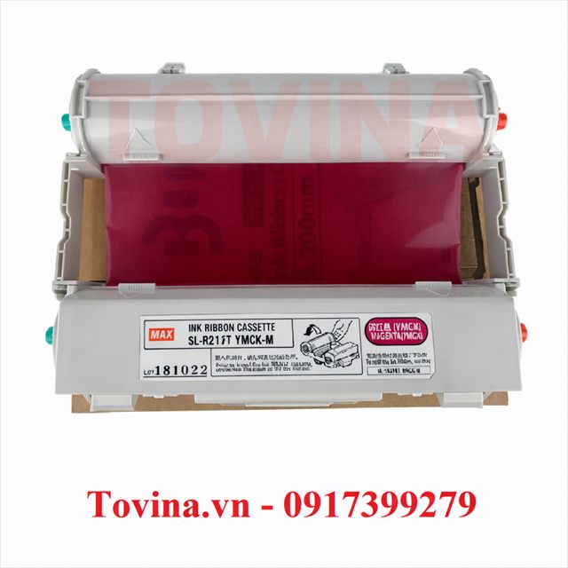 Mực hồng sẫm SL-R216T 212mm × 50m cho MAX CPM-200