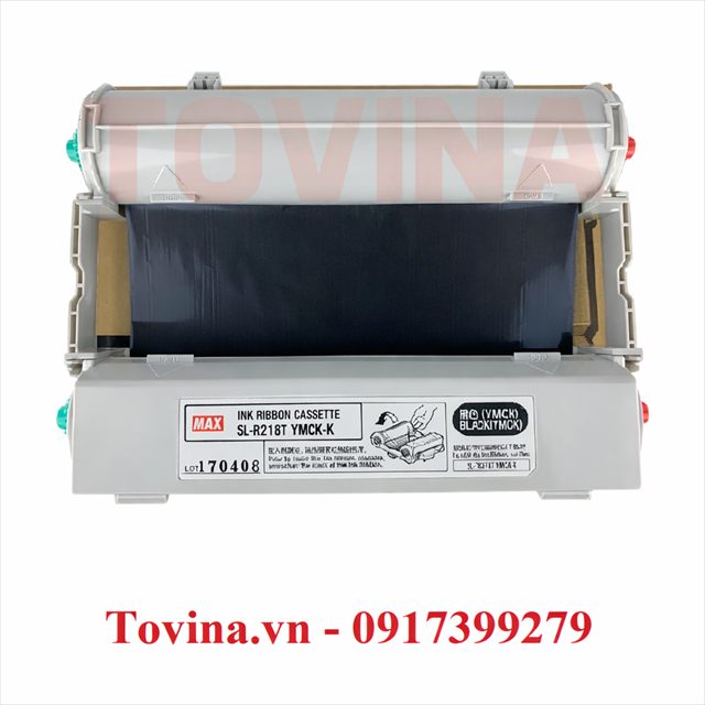 Mực in YMCK-K màu đen SL-R218T (212mm, 50m)