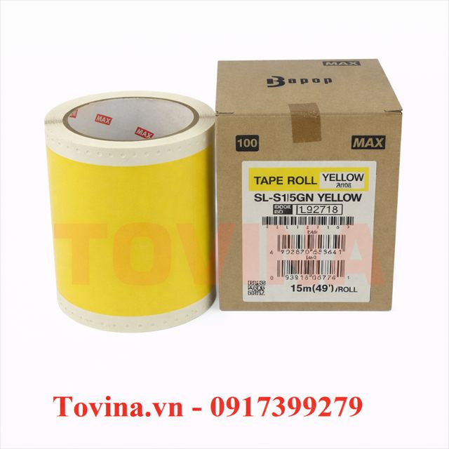 Nhãn vàng SL-S115GN (110mm, 15m)