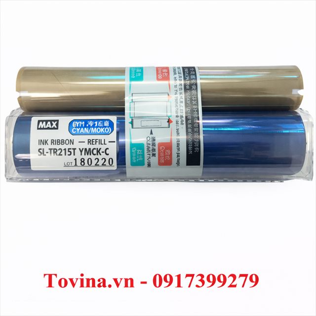Lõi mực xanh lơ (CMYK – C) SL-TR115 – 60 m cho máy MAX Bepop CPM-100HG5M