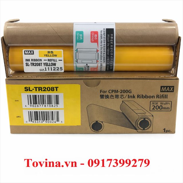 Lõi mực màu vàng SL-TR208T (212mm, 50m)