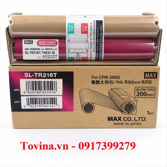 Lõi mực YMCK-M màu hồng sẫm SL-TR216T (212mm, 50m)
